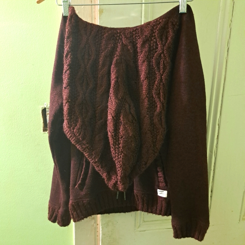 Garage Hoodie/Turtleneck Sweater